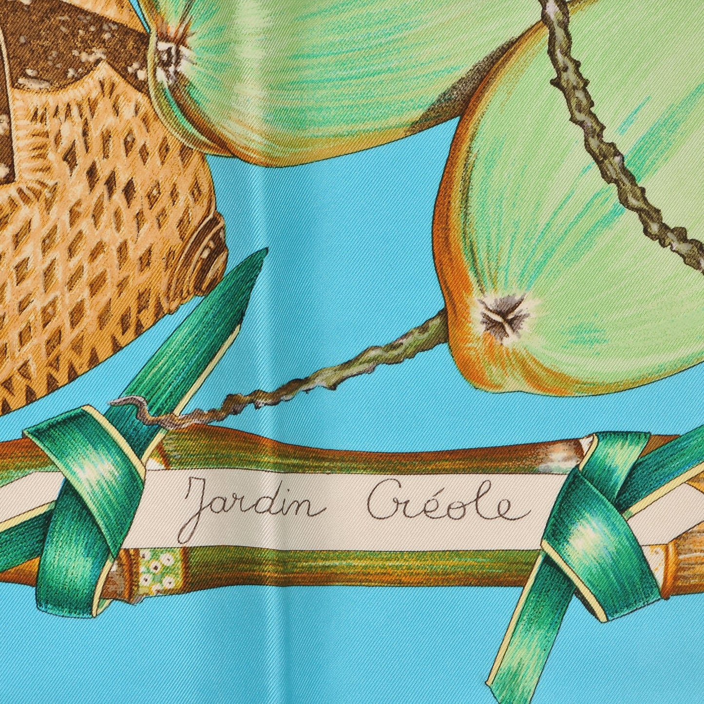 Silk Jardin Creole Scarf 90