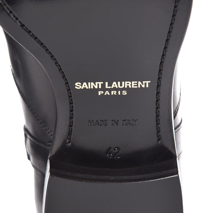 Saint Laurent Calfskin Mens Ankle Boots 42 Black 7 of 8