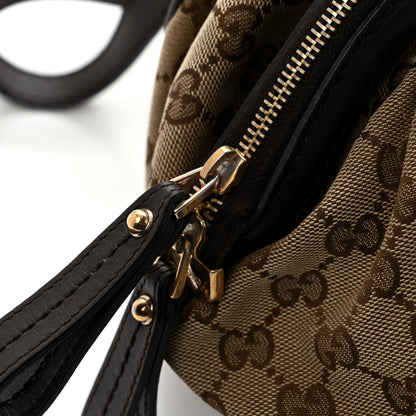 Gucci Monogram Medium Sukey Boston Bag Brown 14 of 15