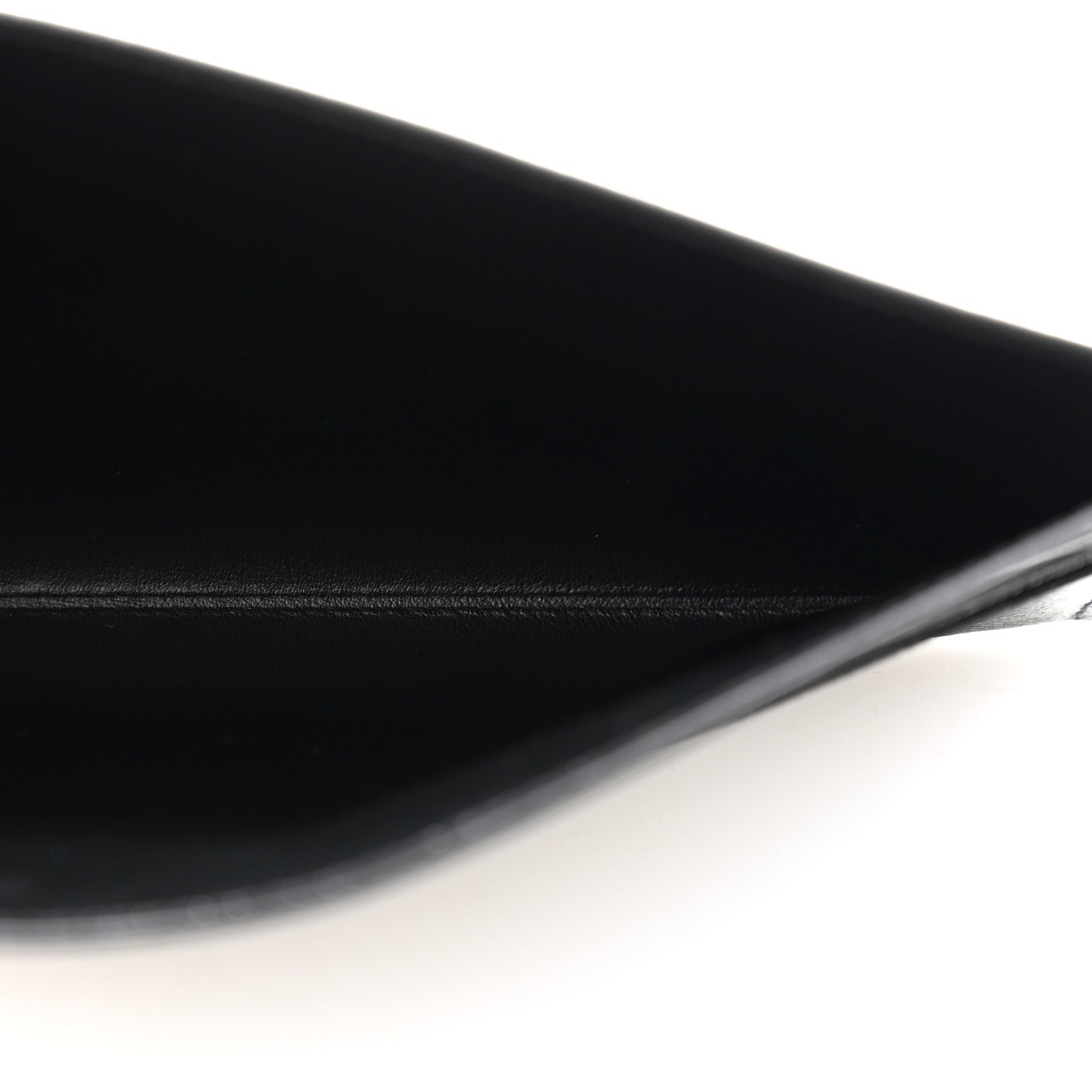 Louis Vuitton Calfskin Felicie Chain Wallet Card Holder Insert Black 5 of 7