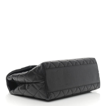 Chanel Lambskin Quilted Medium Kelly Flap Black 4 of 11