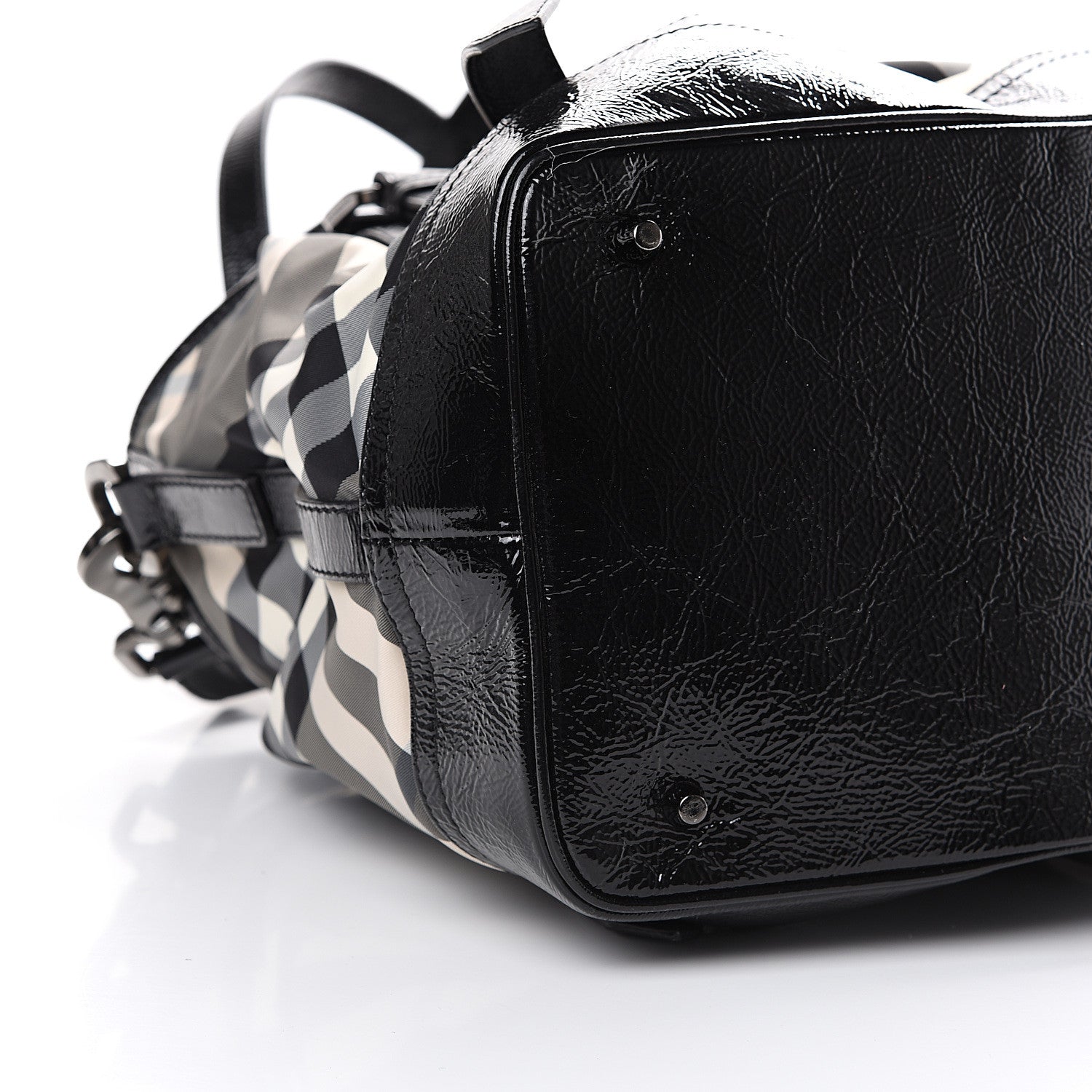 Burberry Nylon Beat Check Lowry Black 9 of 10