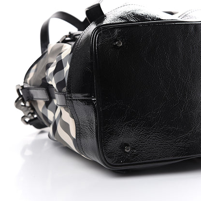 Burberry Nylon Beat Check Lowry Black 9 of 10