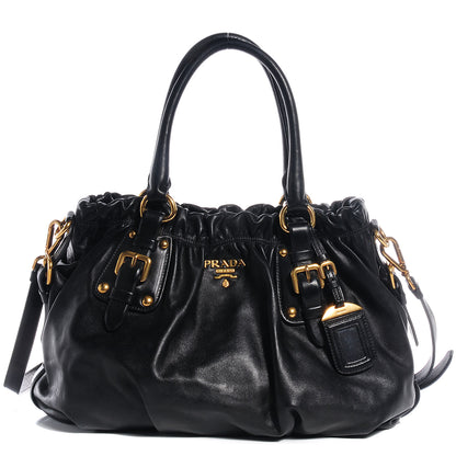 Prada Soft Calf Shopping Bag Nero Black 1 of 9