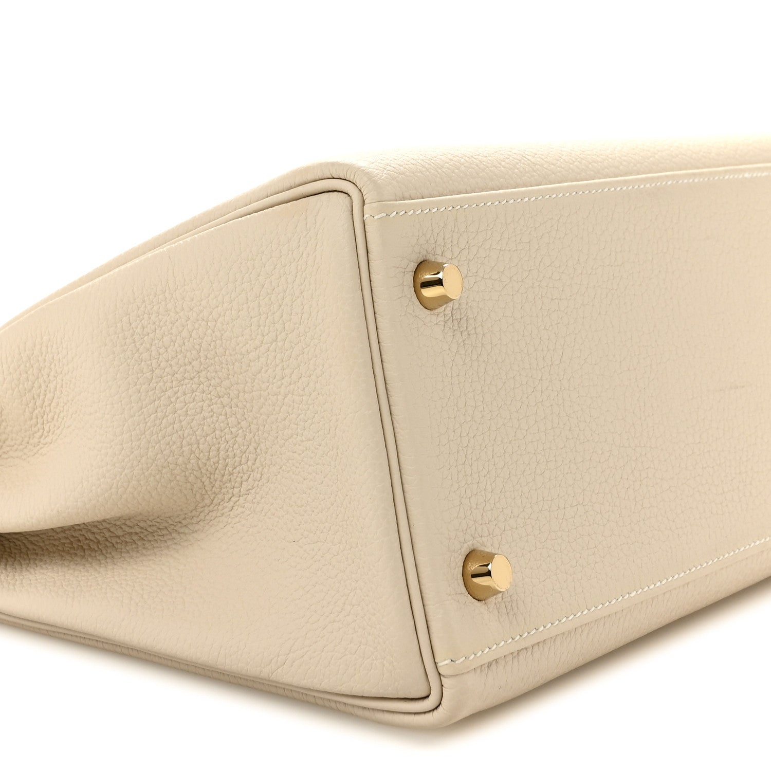 Hermes Togo Kelly Retourne 28 Craie 9 of 13