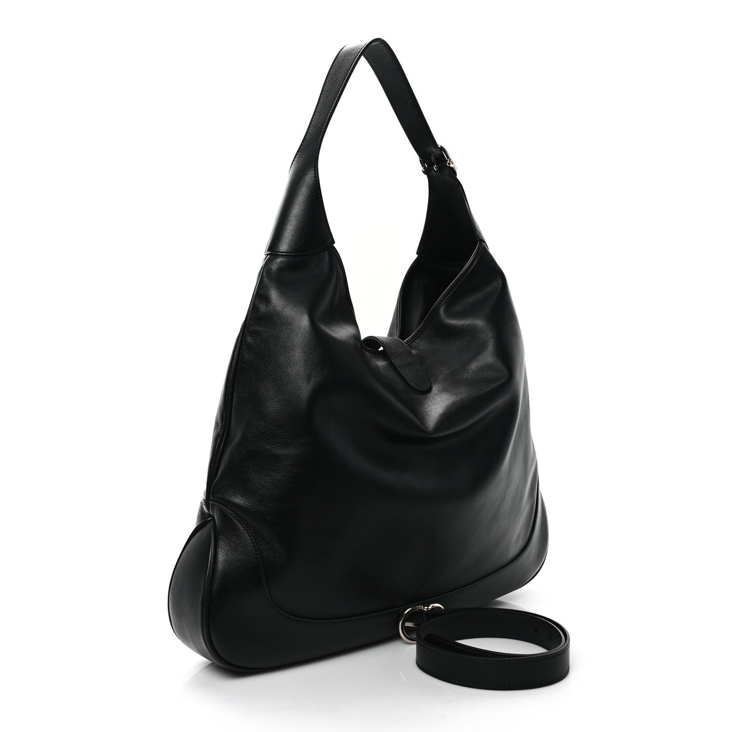 Calfskin Large Jackie 1961 Shoulder Bag Black