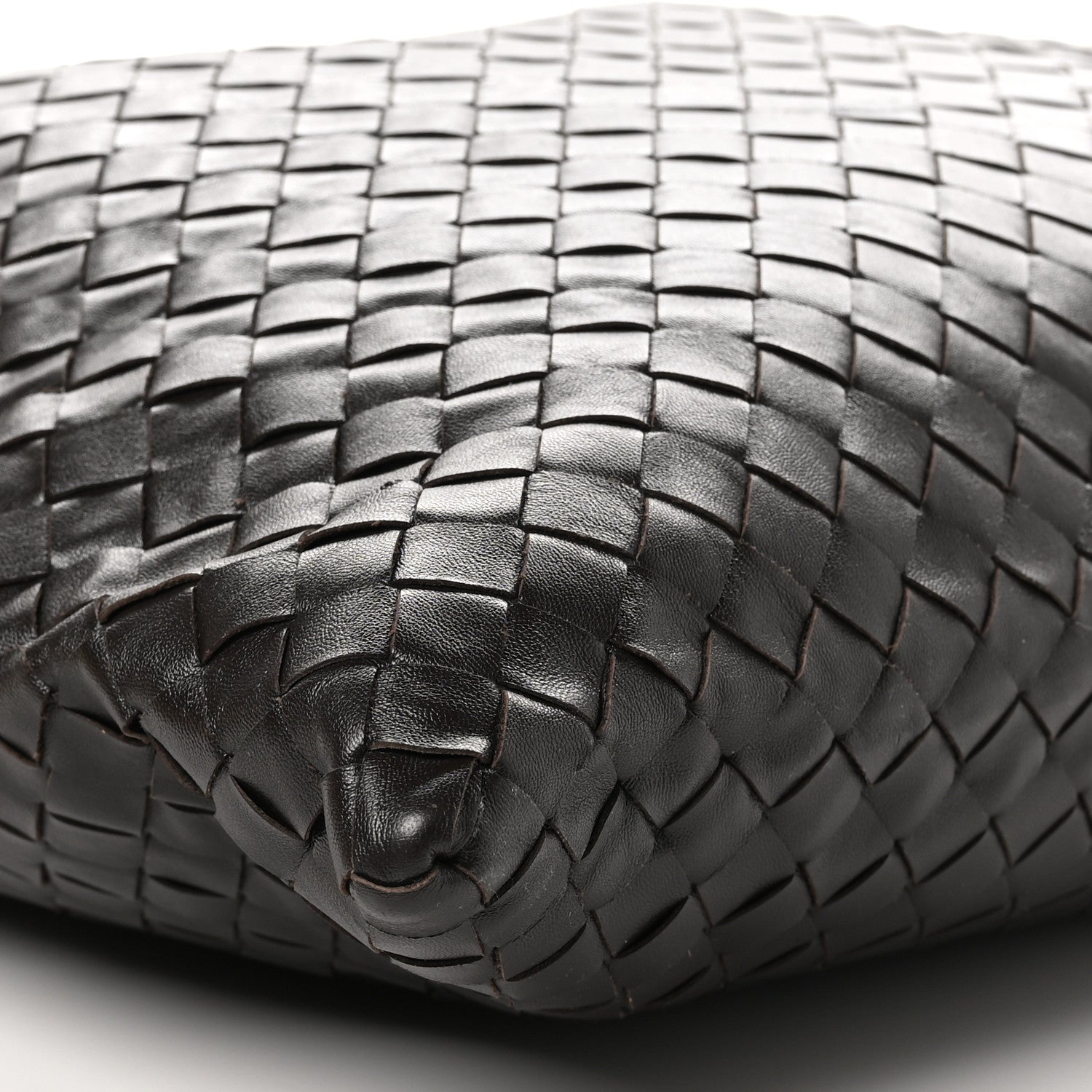 Bottega Veneta Calfskin Intrecciato Large Hop Ebano 8 of 9
