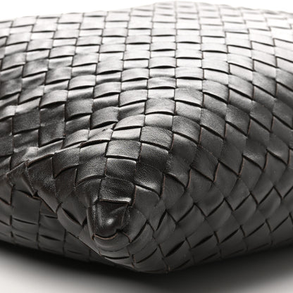Bottega Veneta Calfskin Intrecciato Large Hop Ebano 8 of 9
