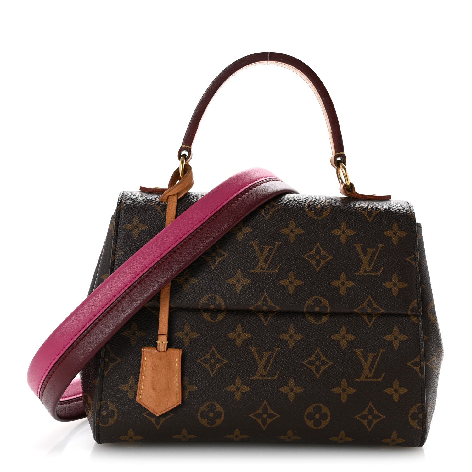 Louis Vuitton Monogram Cluny BB Bordeaux Fuchsia 1 of 13