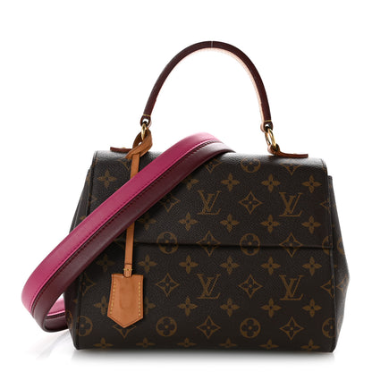 Louis Vuitton Monogram Cluny BB Bordeaux Fuchsia 1 of 13