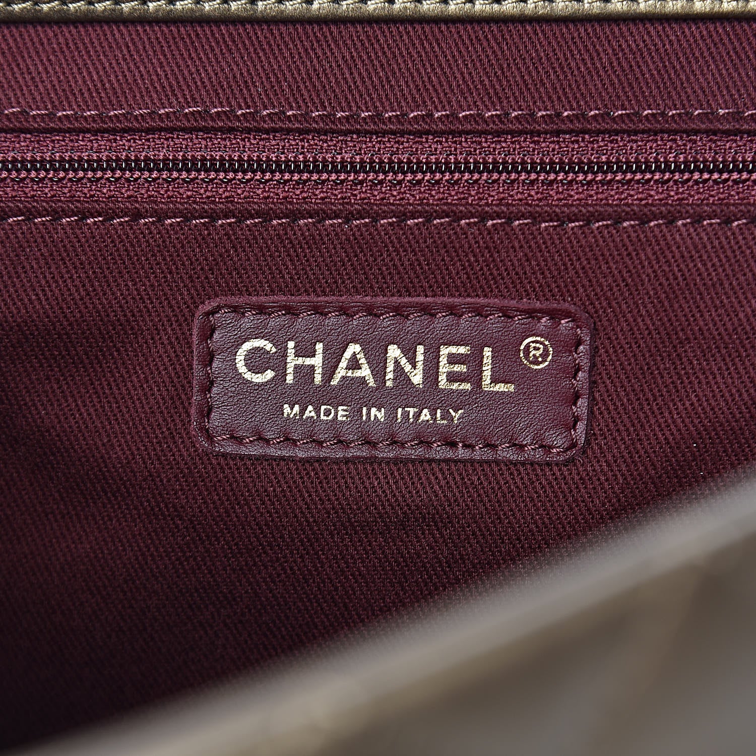 Chanel Metallic Calfskin Quilted Istanbul Accordion Flap Gold 7 of 11