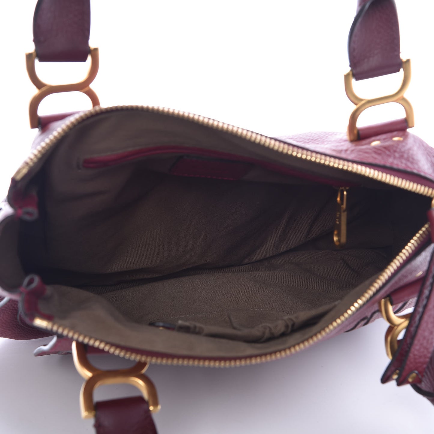 Calfskin Medium Marcie Satchel Cocoa