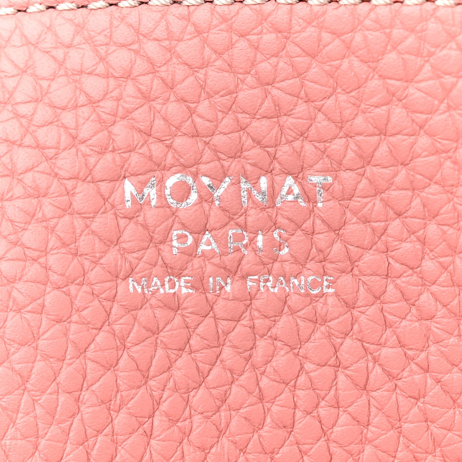 Moynat Taurillon Blush Calfskin Quattro Reversible Tote TPM Blue Pink 9 of 18