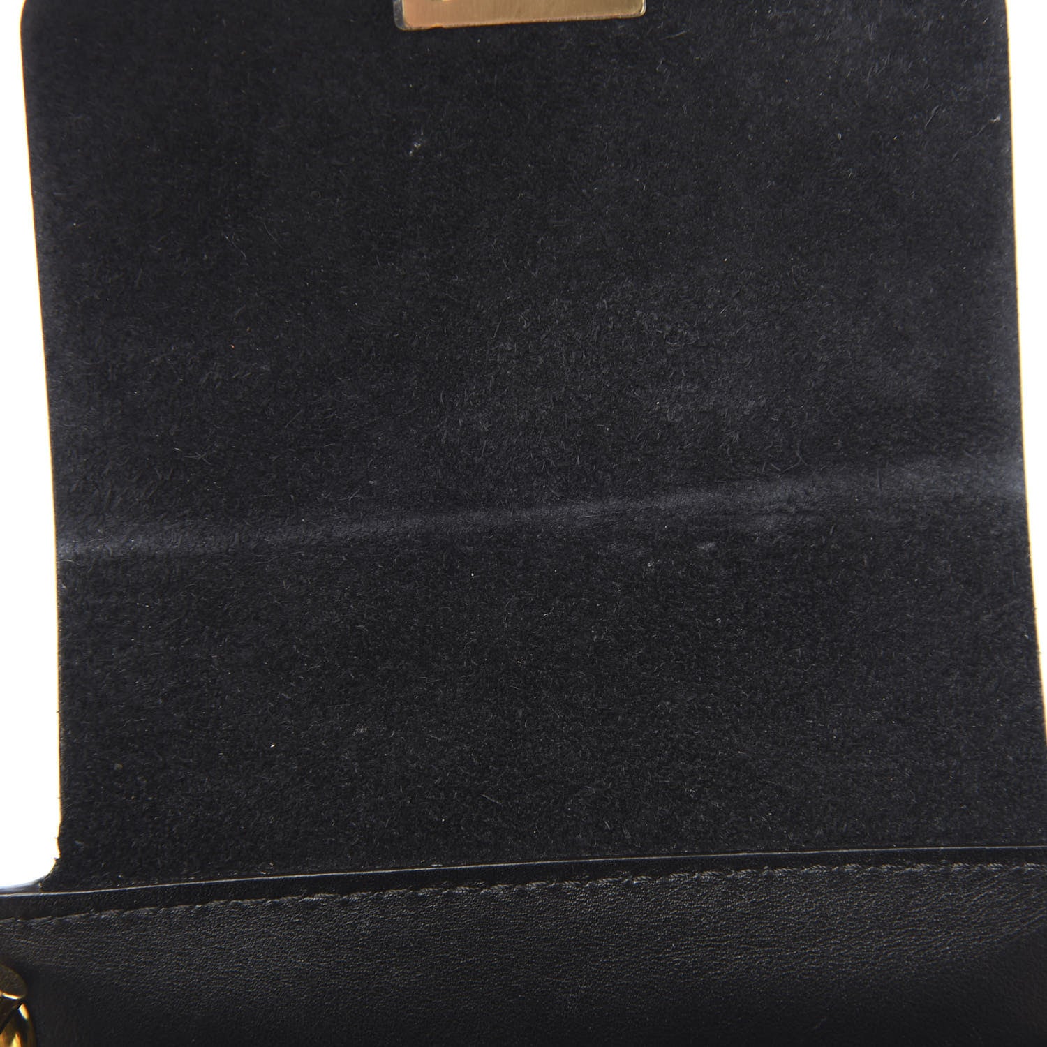 Chloe Shiny Calfskin Mini Annie Shoulder Bag Black 6 of 9