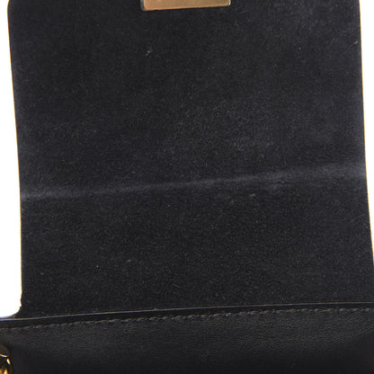 Chloe Shiny Calfskin Mini Annie Shoulder Bag Black 6 of 9