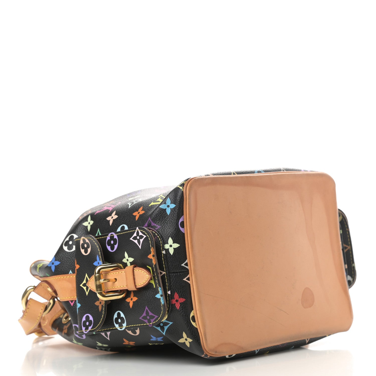 Louis Vuitton Monogram Multicolor Petit Noe Black 4 of 16