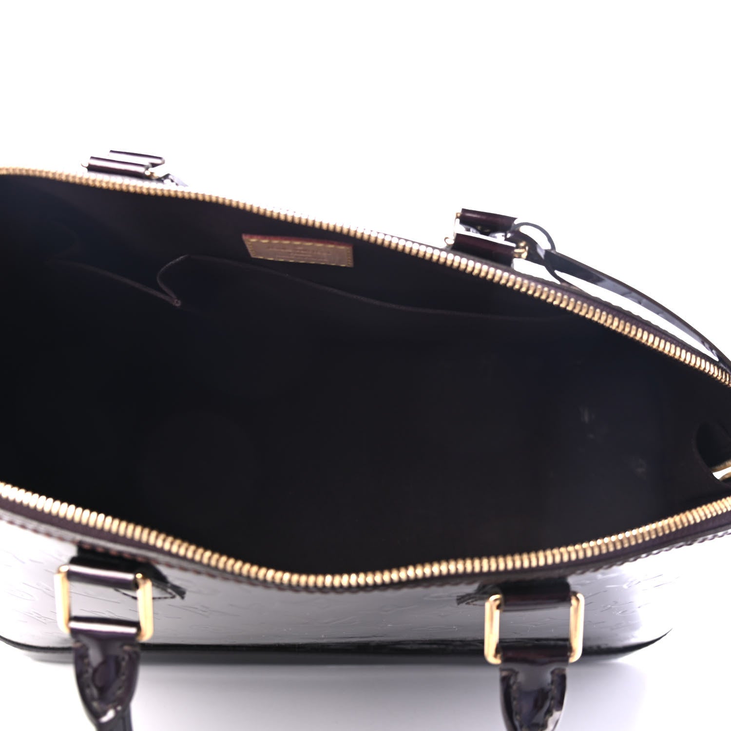 Louis Vuitton Vernis Alma GM Amarante 4 of 5
