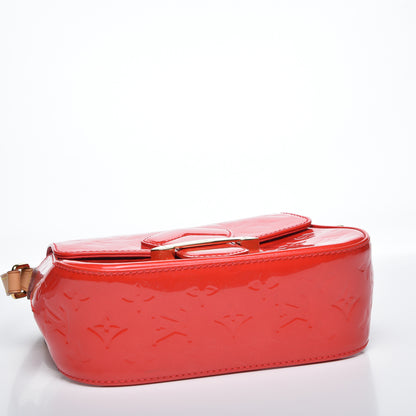 Louis Vuitton Vernis Bellflower PM Rouge Grenadine 3 of 10