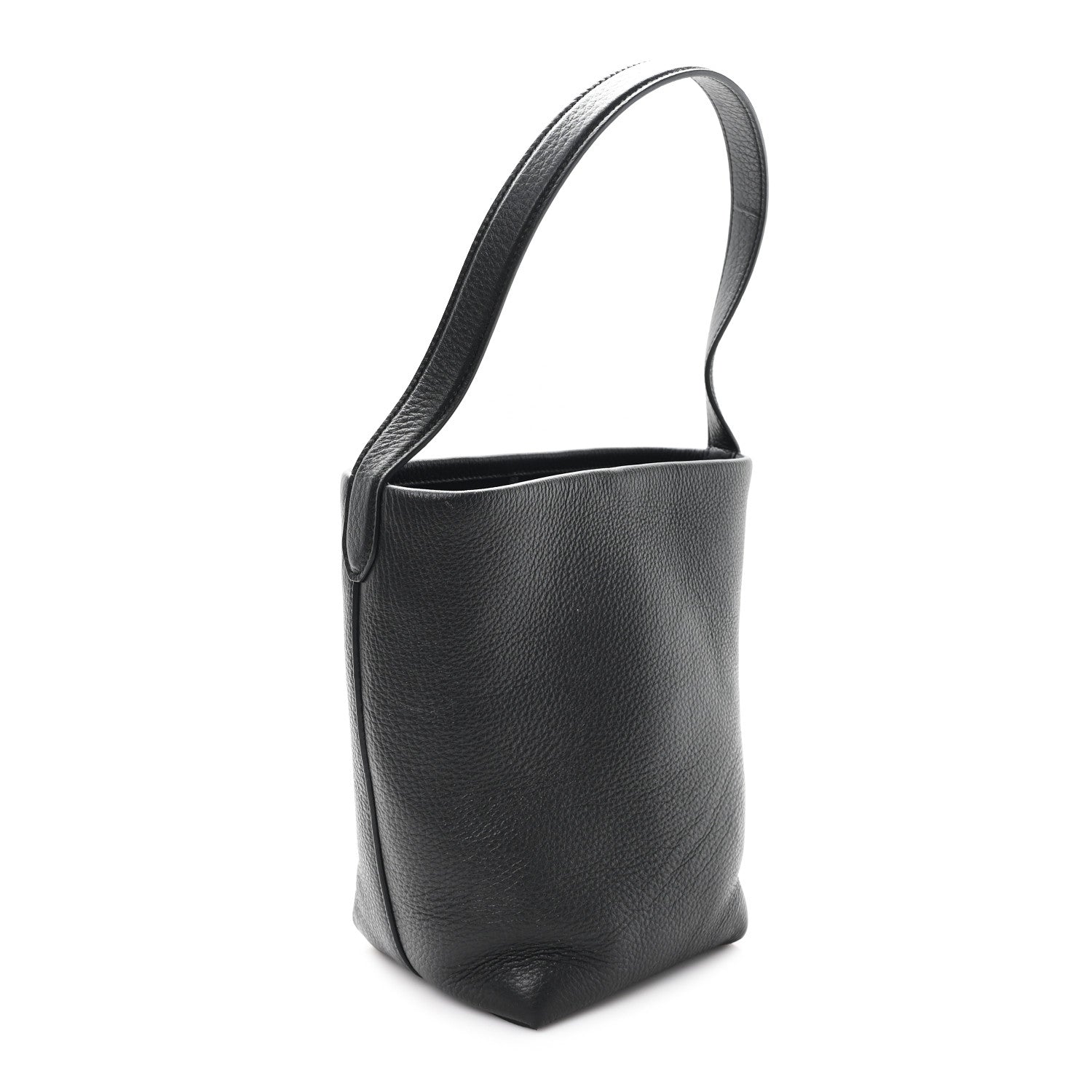 The Row Grained Calfskin Small N/S Park Tote Black 2 of 9