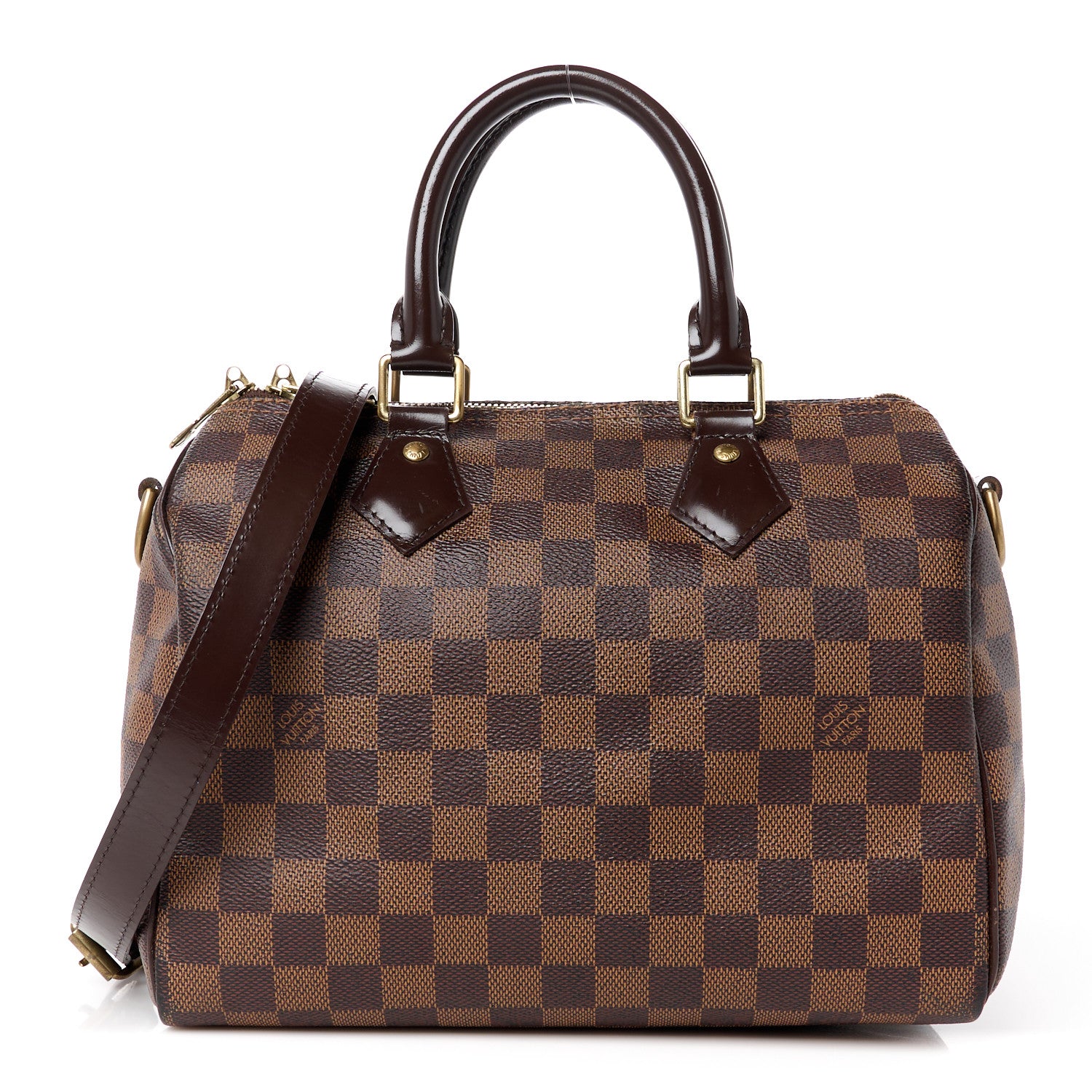 Louis Vuitton Damier Ebene Speedy Bandouliere 25 1 of 13