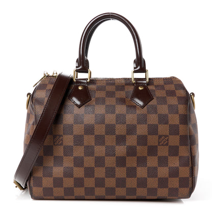 Louis Vuitton Damier Ebene Speedy Bandouliere 25 1 of 13