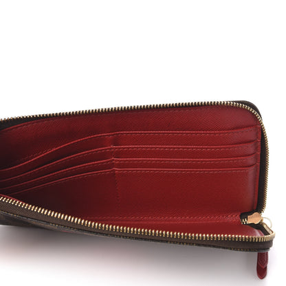 Louis Vuitton Damier Ebene Complice Trunks and Bags Wallet Red 5 of 6