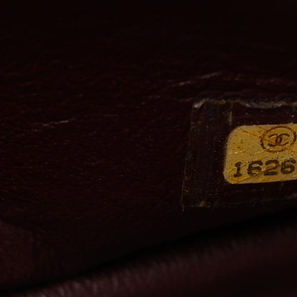 Chanel Lambskin Quilted Jumbo Double Flap Black 7 of 11