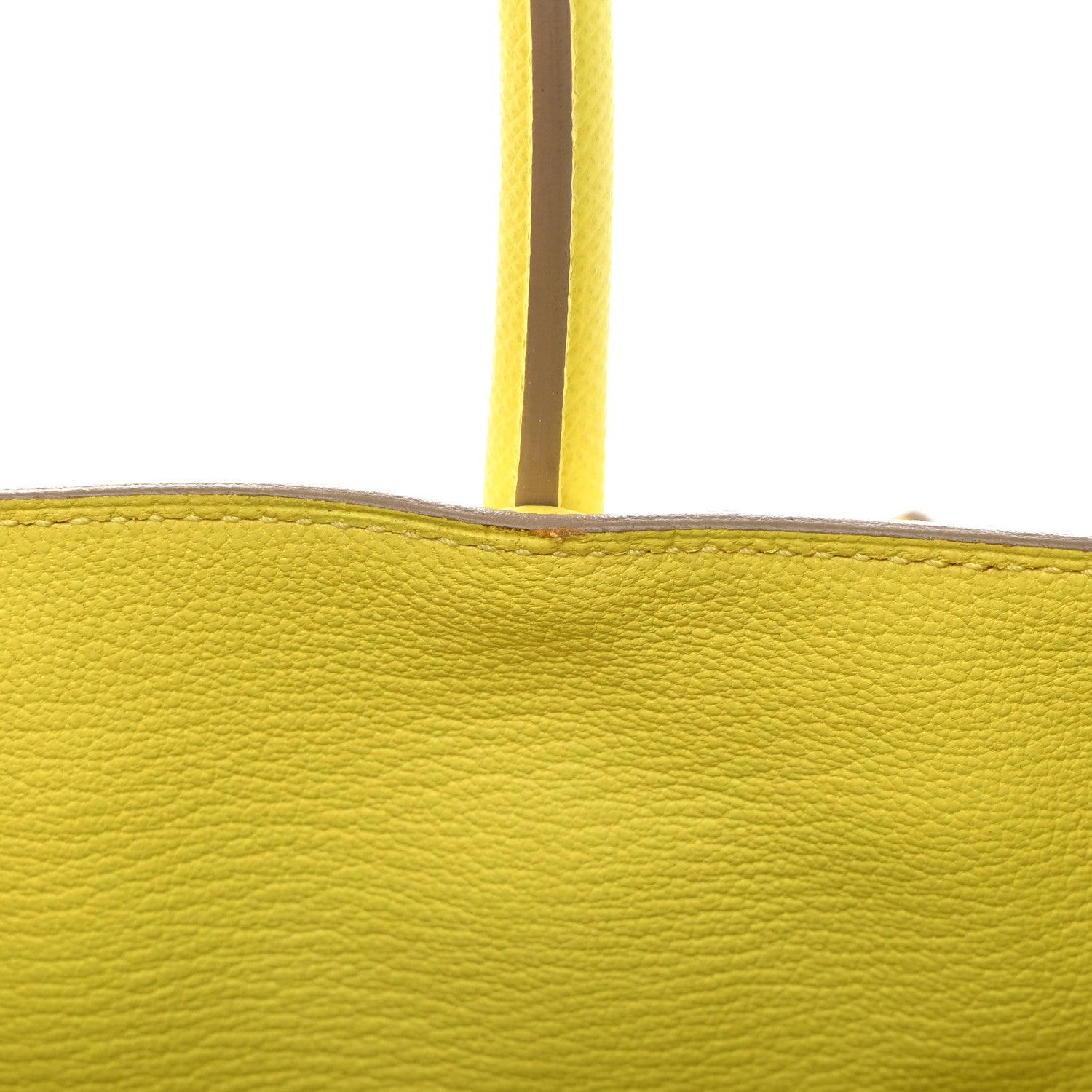 Hermes Epsom BIRKIN 30 Lime 13 of 16