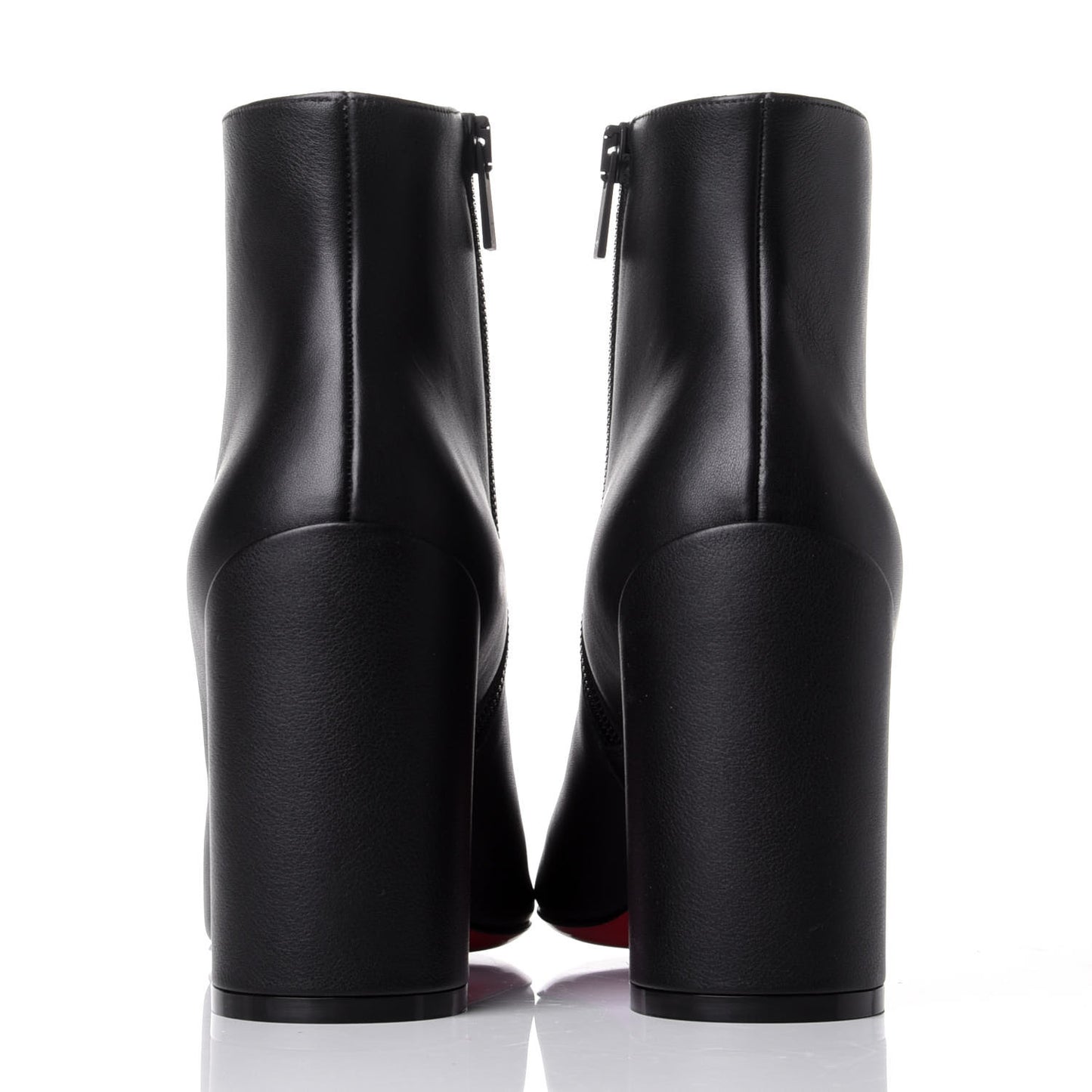 Calfskin Turela 85 Ankle Boots 36.5 Black