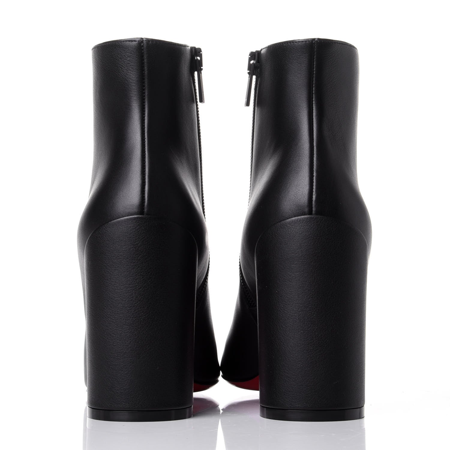Christian Louboutin Calfskin Turela 85 Ankle Boots 36.5 Black 6 of 10
