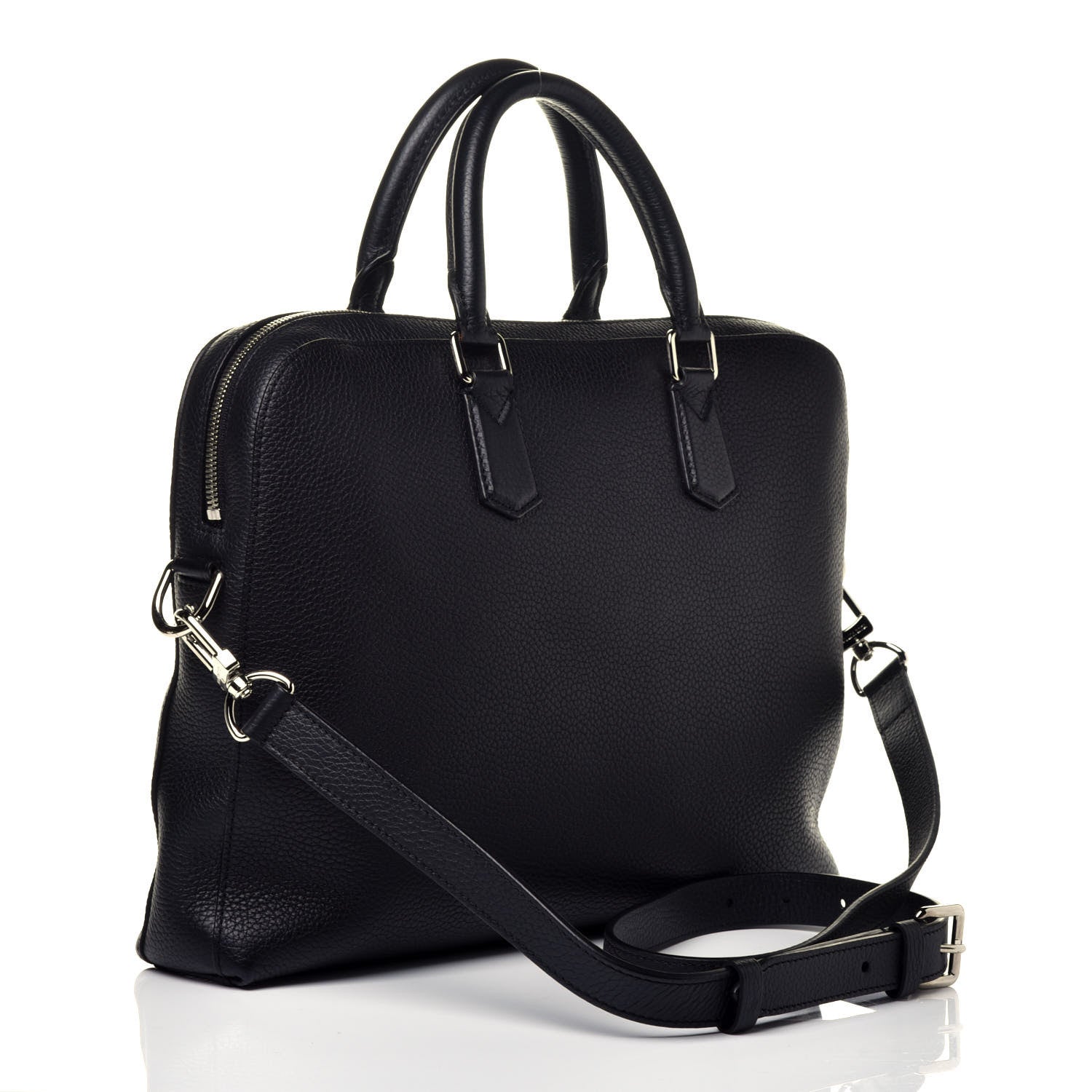 Louis Vuitton Taurillon Victor Briefcase Black 4 of 10
