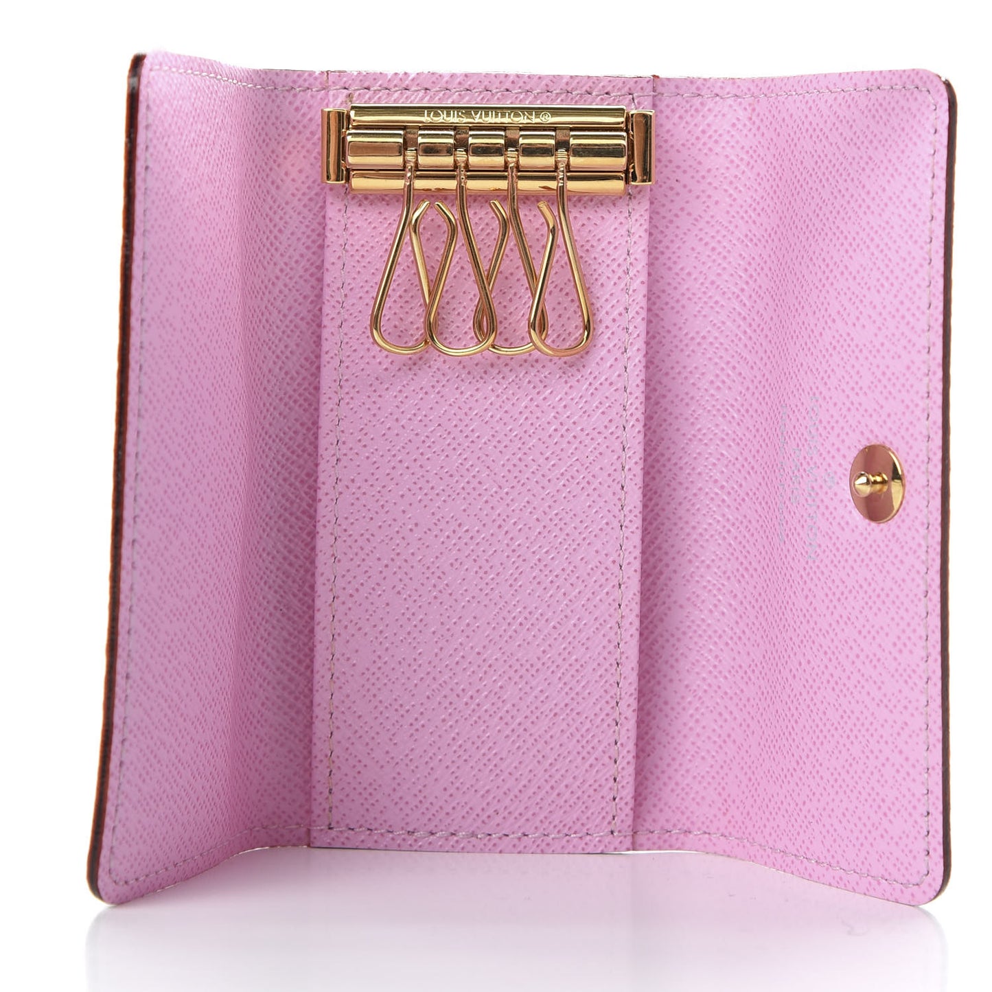 Monogram Multicolor Multicles 4 Key Holder White Litchi