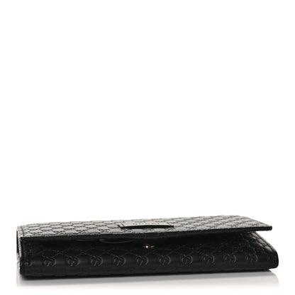Gucci Soft Microguccissima Continental Wallet Black 4 of 9