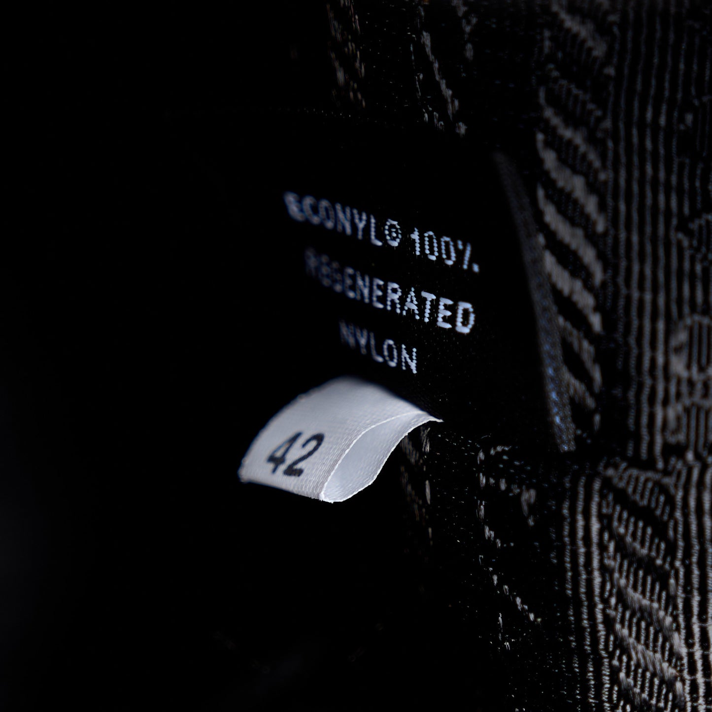 Re-Nylon Saffiano Mini Re-Edition 1978 Bucket Bag Black