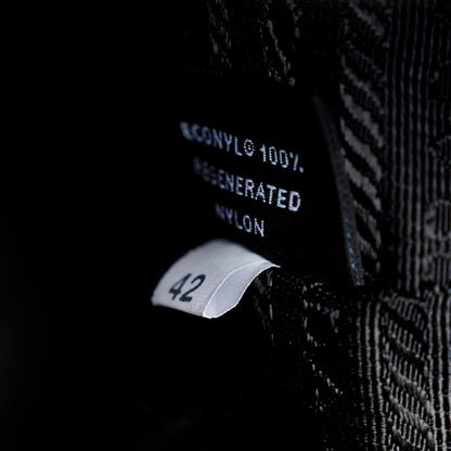 Prada Re-Nylon Saffiano Mini Re-Edition 1978 Bucket Bag Black 7 of 11