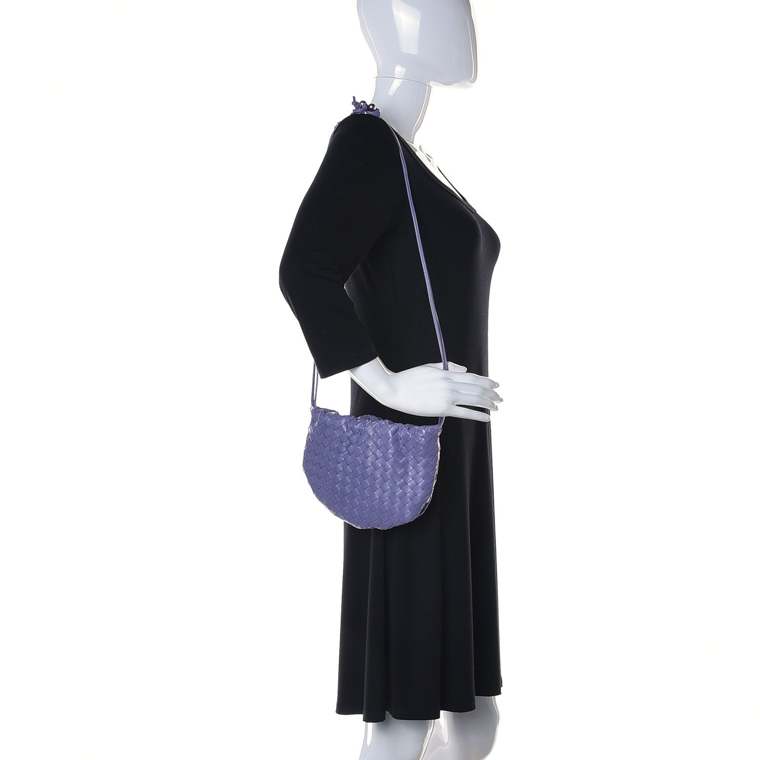 Bottega Veneta Nappa Intrecciato Mini Bulb Lavender 2 of 11