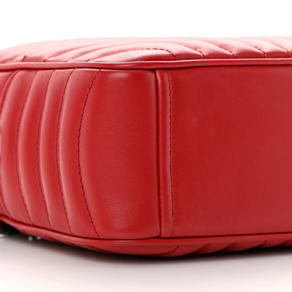 Prada Soft Calfskin Diagramme Camera Bag Rosso 9 of 12