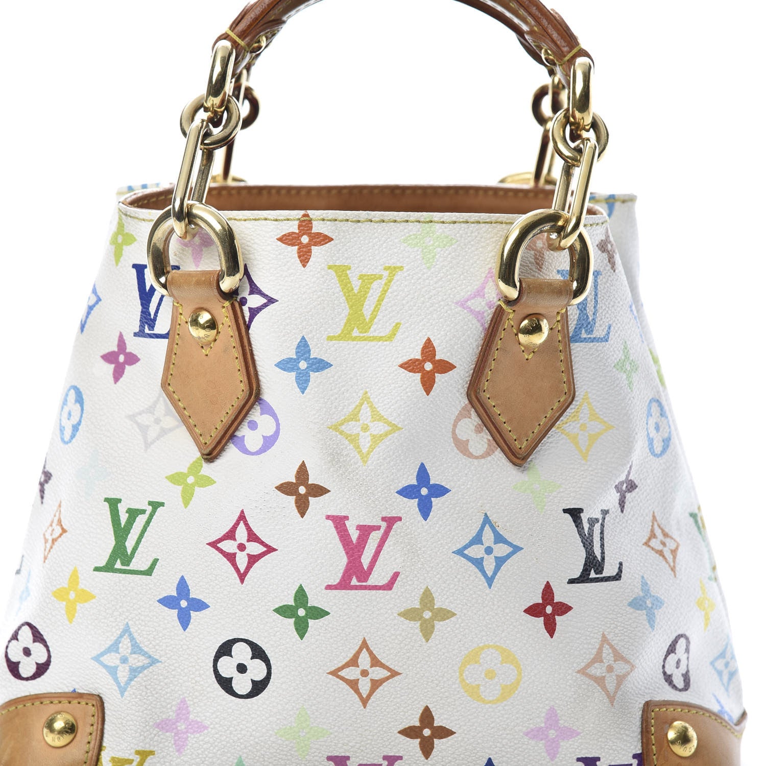 Louis Vuitton Monogram Multicolor Audra White 8 of 21