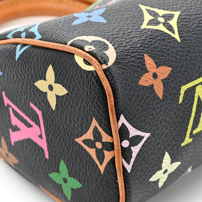 Louis Vuitton Monogram Multicolor Mini Sac HL Speedy Black 16 of 18
