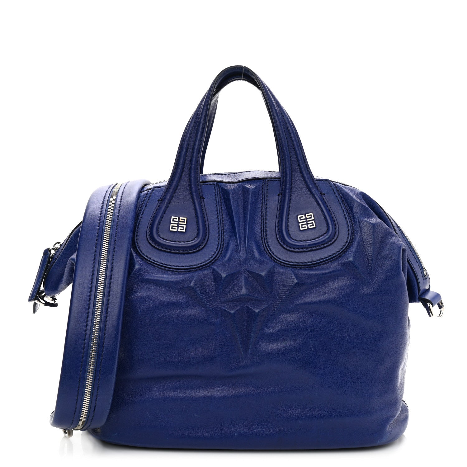 Givenchy Calfskin 3D Stud Medium Nightingale Royal Blue 1 of 12