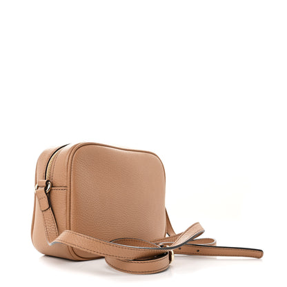 Gucci Pebbled Calfskin Small Soho Disco Bag Camelia 3 of 10