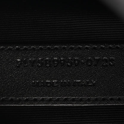 Saint Laurent Grain De Poudre Monogram Belt Bag Black 7 of 13