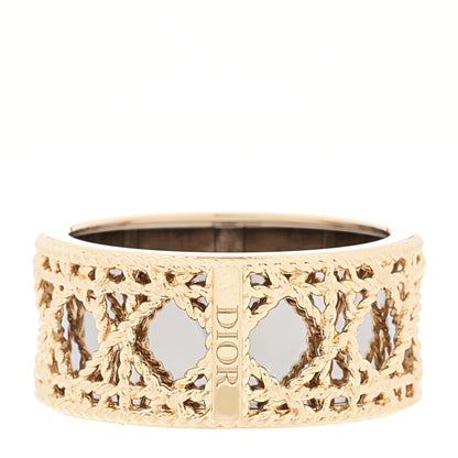 Christian Dior 18K Yellow White Gold My Dior Ring 52 6 3 of 5