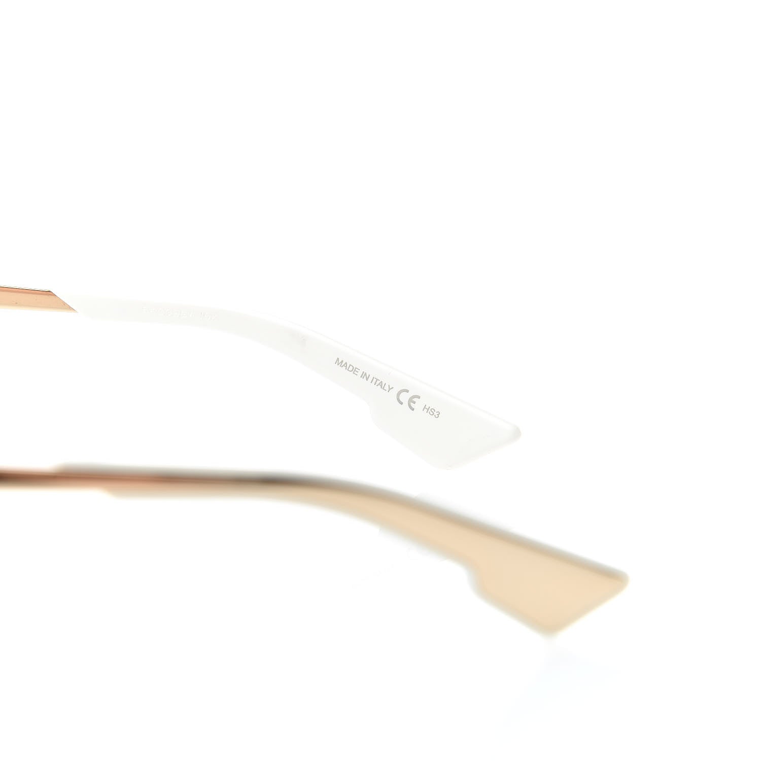 Christian Dior Metal Mirrored Unique Limited Edition Sunglasses Gold 7 of 7