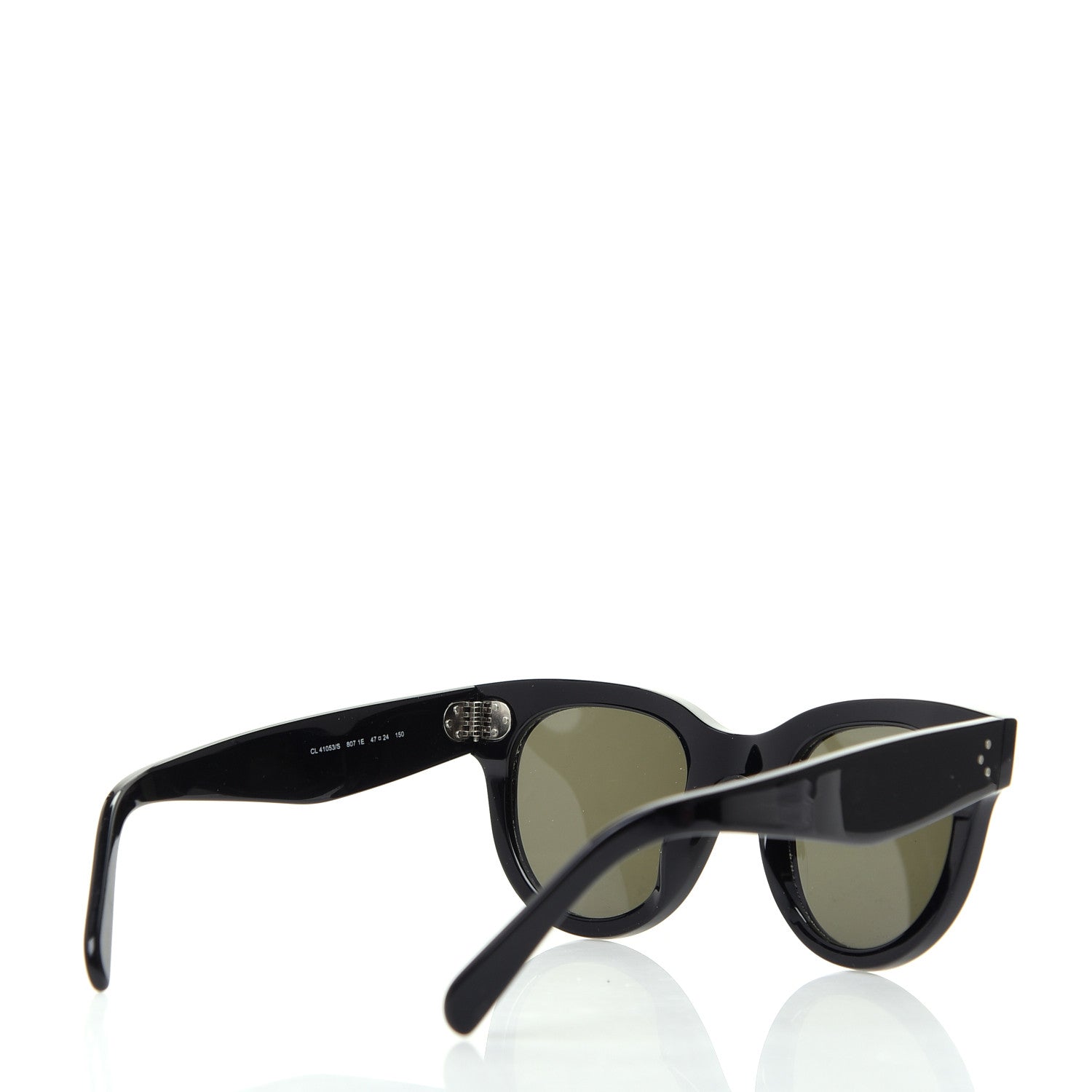 Celine Acetate New Audrey Sunglasses CL 41053/S Black 4 of 8