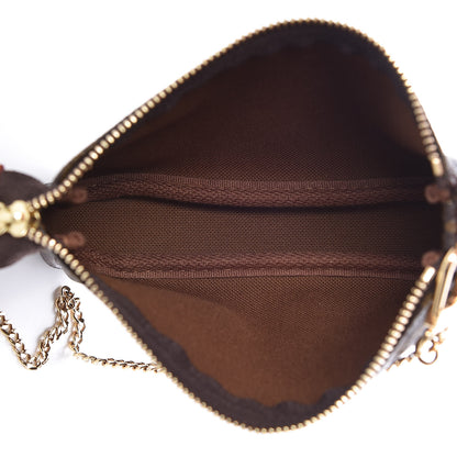 Louis Vuitton Monogram Mini Pochette Accessories 5 of 10