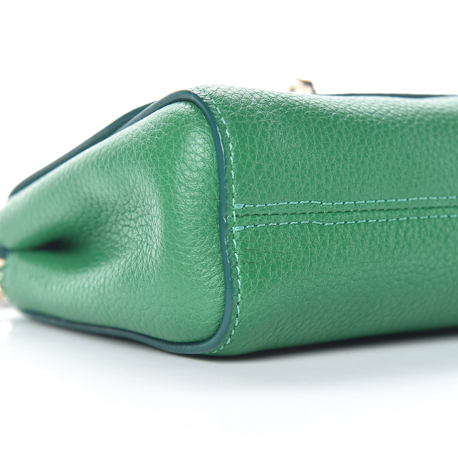 Mulberry Small Classic Grain Calfskin Mini Lily Jungle Green 9 of 11