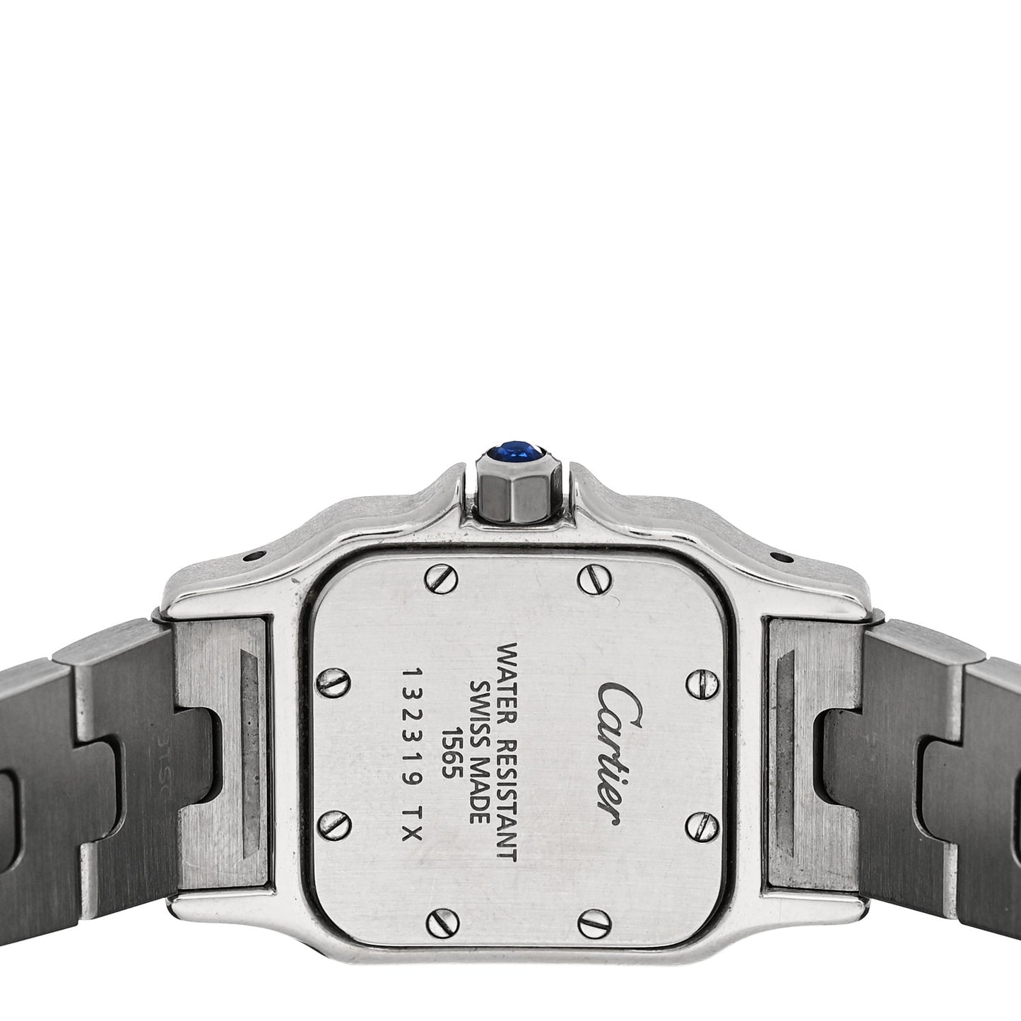 Stainless Steel 24mm Santos de Cartier Galbee Quartz Watch