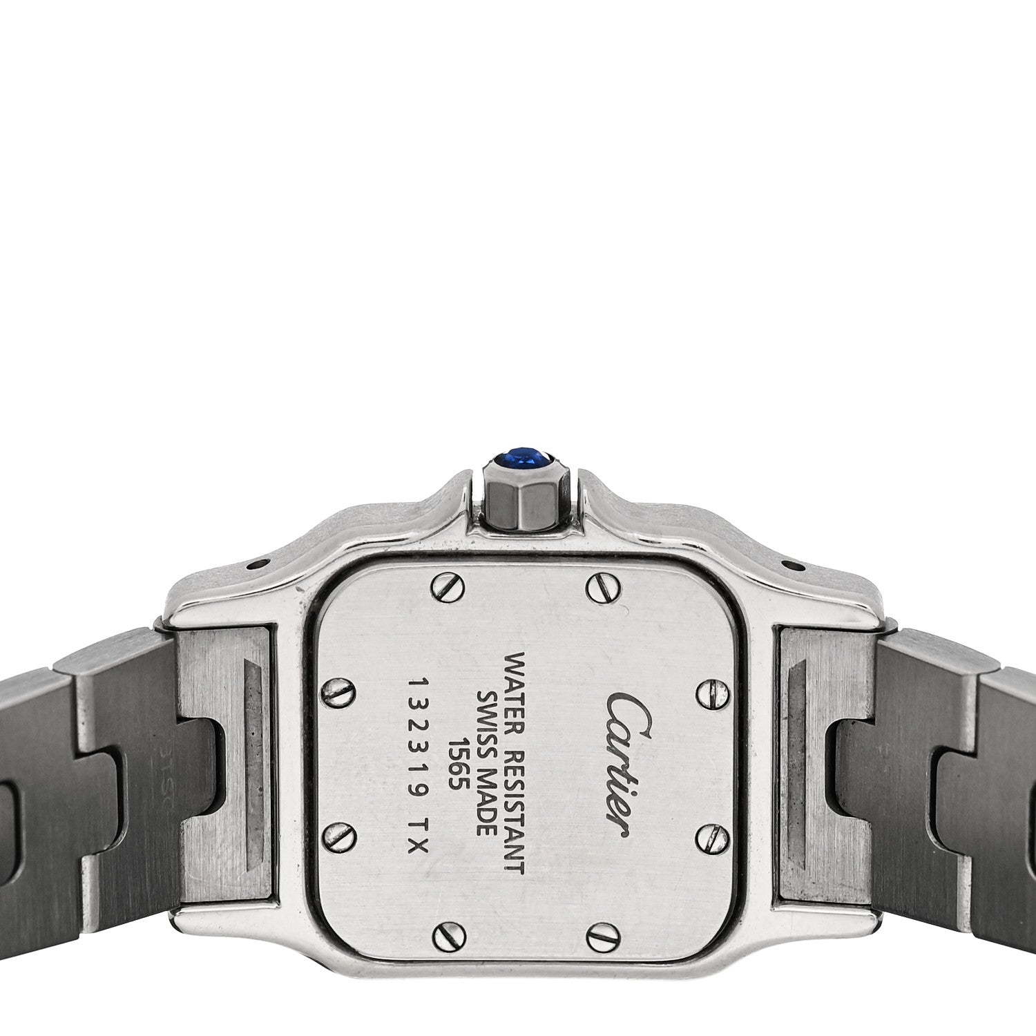 Cartier Stainless Steel 24mm Santos de Cartier Galbee Quartz Watch 4 of 4