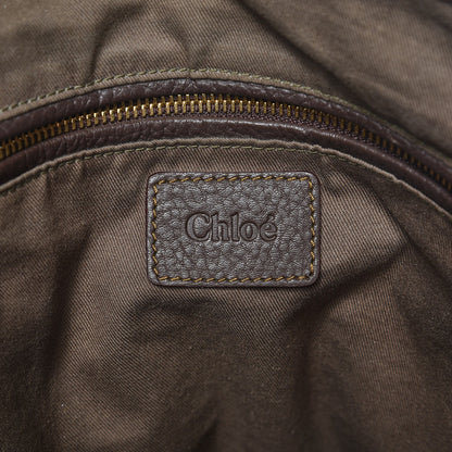 Chloe Calfskin Large Marcie Satchel Truffle 6 of 10